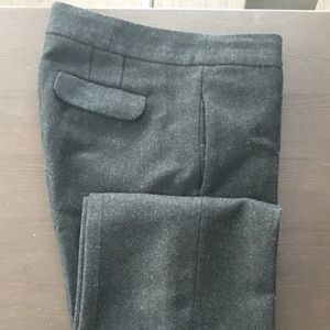 Charcoal Wool Pants
